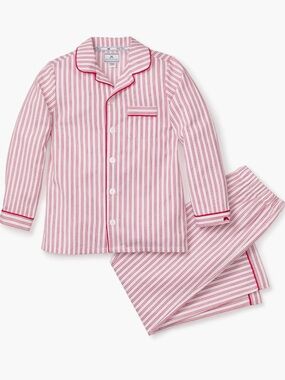 Petite Plume Antique Ticking Pajamas - Kids